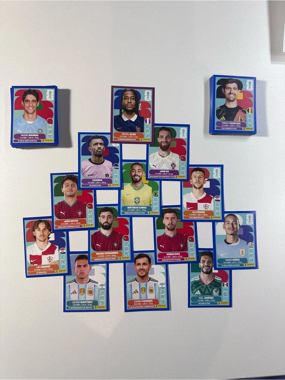 Panini FIFA World Cup 2026 Blue borders